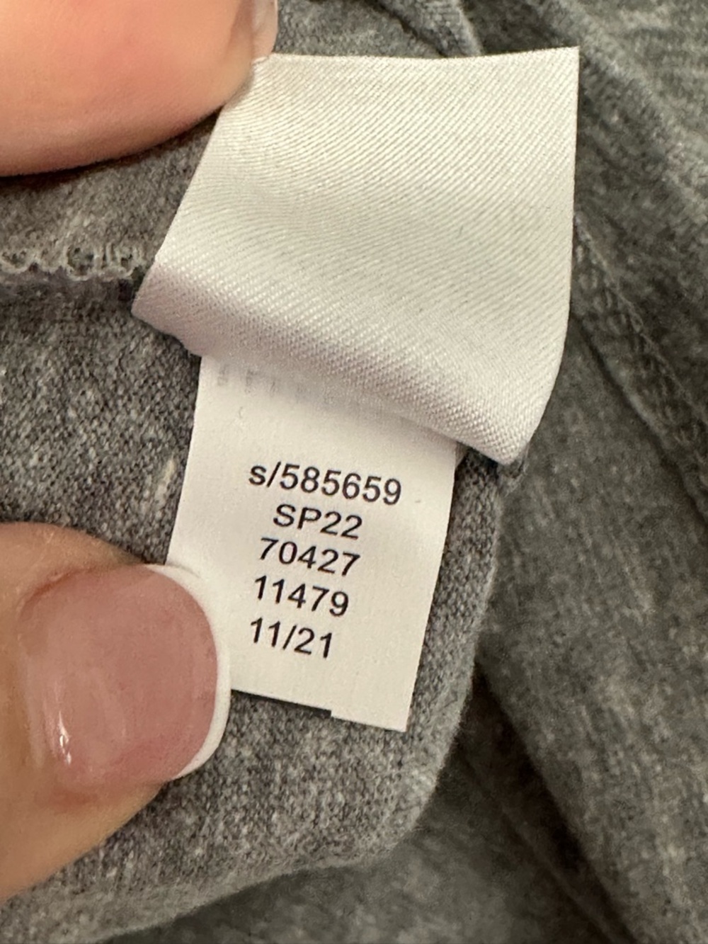 Ann Taylor LOFT Twist Scoop‎ Neck Tank Top in Coastal Grey Size XL NWT - Picture 5 of 5